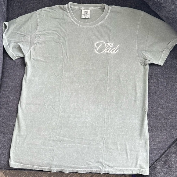Green 'Girl Dad' T-Shirt - Picture 1 of 4